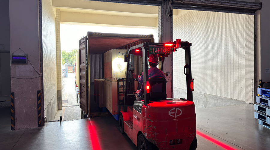 衣物烘干機(jī)出貨英國(guó)，開(kāi)啟合作新篇