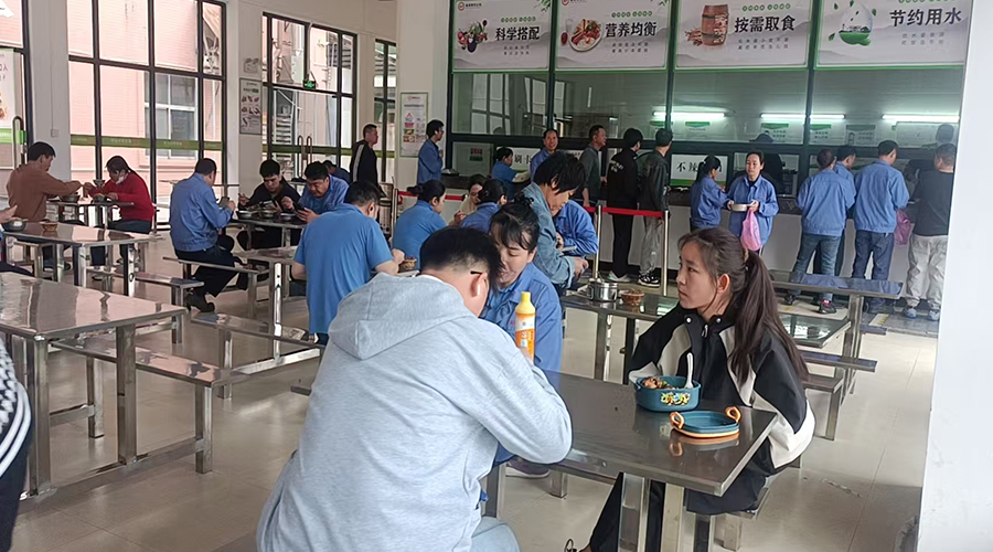 關(guān)愛員工后勤，護航生產(chǎn)任務(wù)