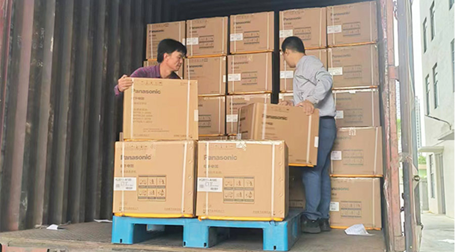 發(fā)貨抓速度！金環(huán)電器第一時(shí)間完成松下滾筒干衣機(jī)發(fā)貨