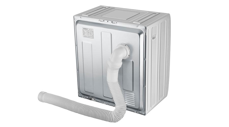 實物展示！滾筒衣服烘干機排氣管是怎么樣的