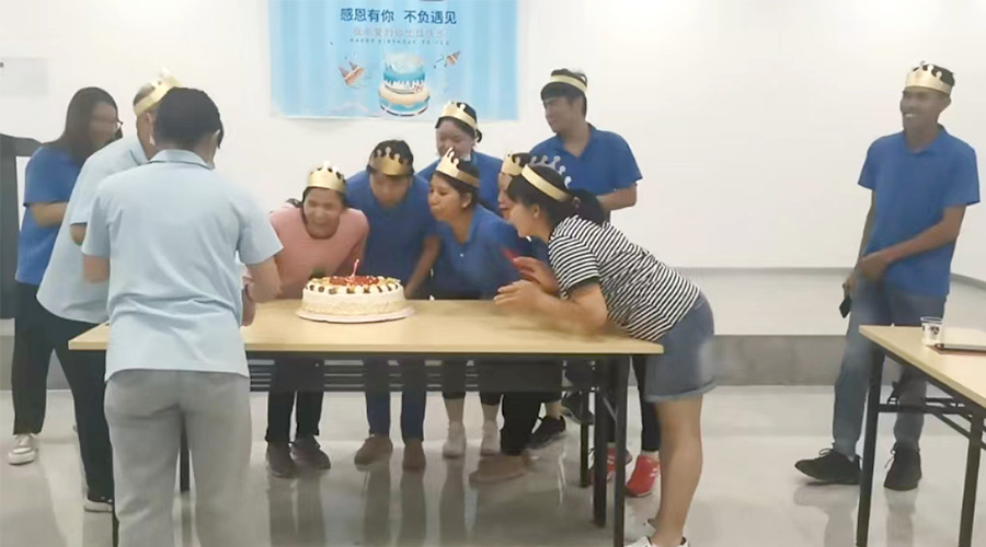 金環(huán)電器6月份員工生日會(huì)  美好如約而至！