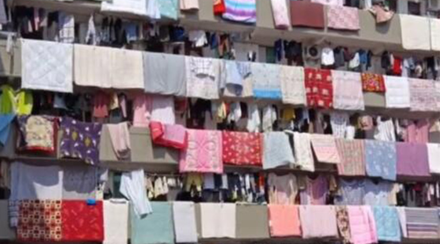 學(xué)?，F(xiàn)曬被大場面！滾筒衣服烘干機(jī)即烘即干大件棉被 便捷好用