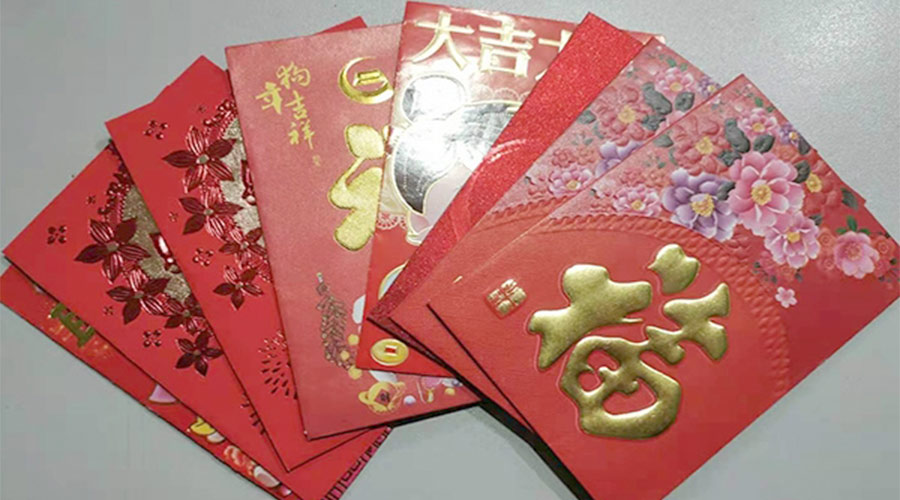 開工好彩頭！金環(huán)電器銷售部為員工派發(fā)開工紅包！